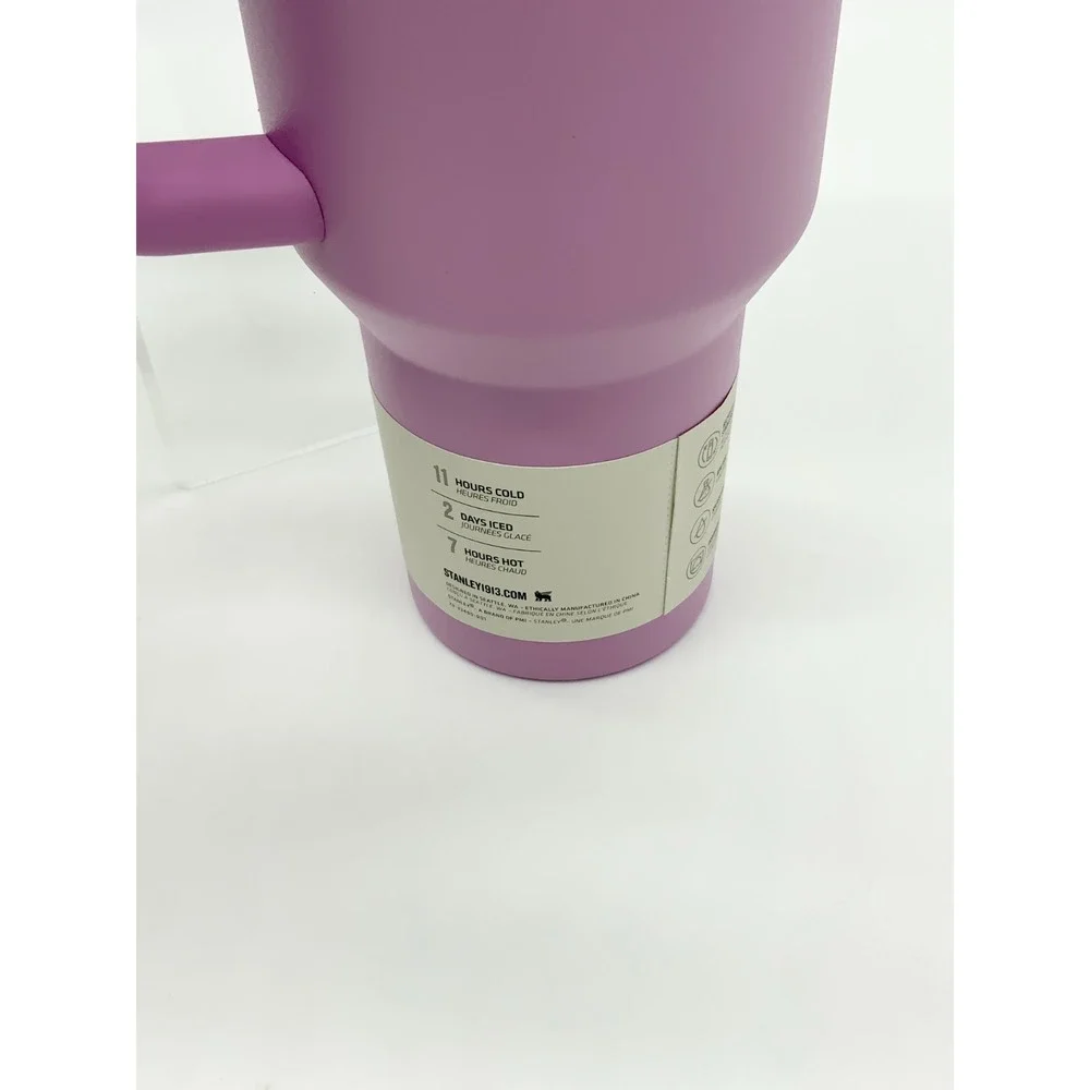 Purple Stanley Trio With Go Bottle, Quencher Tumbler;  and Quencher Carry All - Picture 10 of 16